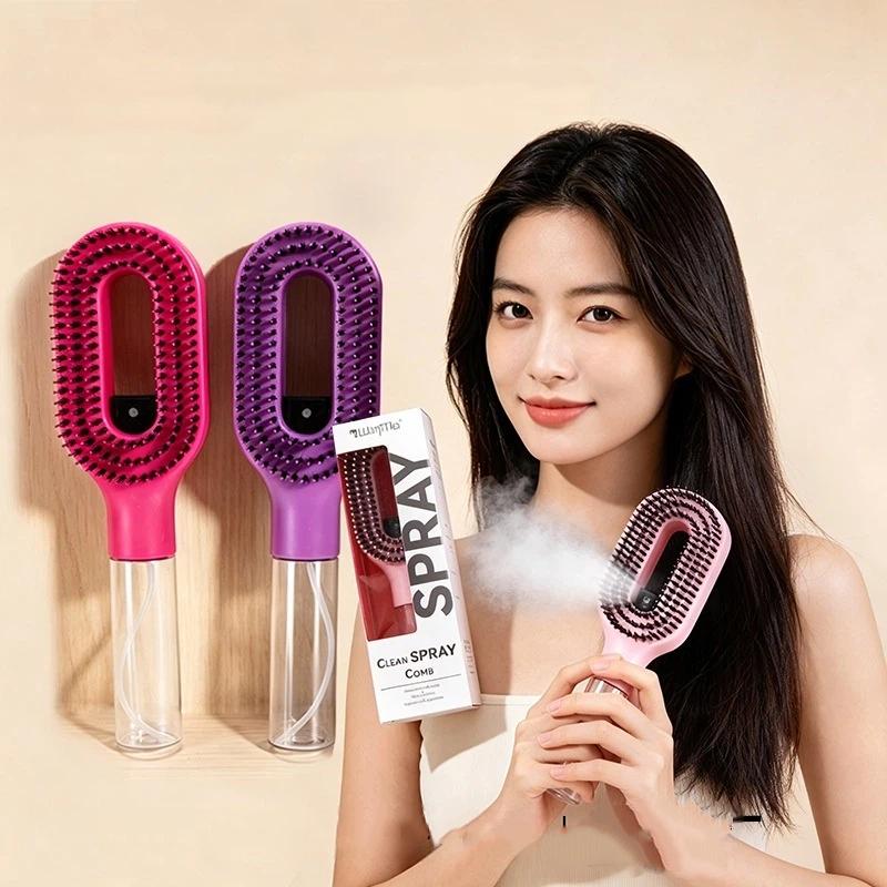 Hair Spa Wellness - (BF06)1 Adet Sprey Saç Fırçası Doldurulabilir