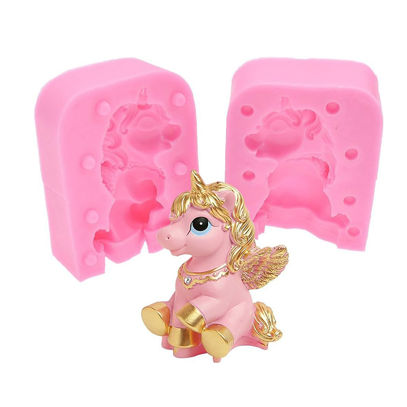 3D Unicorn silikon fondan kek  - Bath Bomb Mold incelemesi ve fiyatı